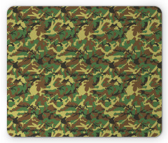 Woodland Abstract Jungle Mouse Pad