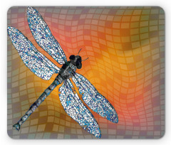 Drangonfly Digital Theme Mouse Pad