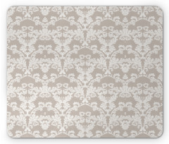 Damask Nature Mouse Pad