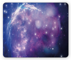 Purple Nebula Mouse Pad