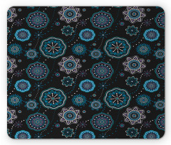 Ornate Snowflakes Mouse Pad