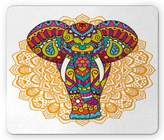 Ethnic Animal Mouse Pad