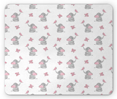 Baby Butterfly Mouse Pad