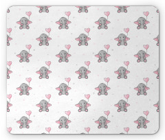 Heart Balloons Mouse Pad