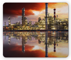 Oil Refinery Mouse Pad
