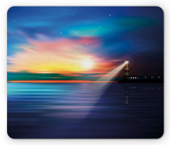 Majestic Sky Beach Mouse Pad