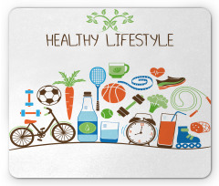 Healthcare Wellness Mouse Pad