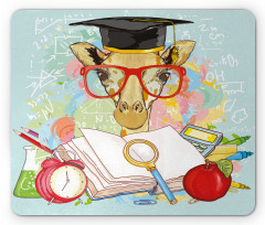 Geek Giraffe Mouse Pad