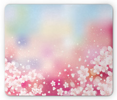 Dreamy Cherry Blossoms Mouse Pad