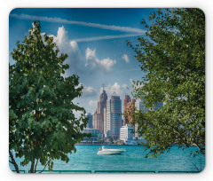 Summer Afternoon River Mouse Pad