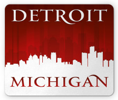 Michigan City Letters Mouse Pad
