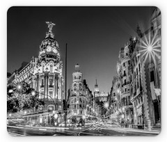 Madrid at Night Mouse Pad