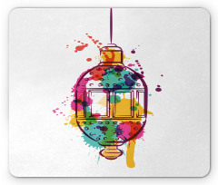 Color Splashes Mouse Pad