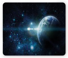 Mysterious Outer Space Mouse Pad