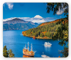 Lake Ashi in Japan Mouse Pad