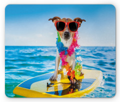 Dog in the Ocean Mouse Pad
