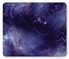 Sky Space Stars Gloomy Mouse Pad