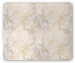 Pink Peach Colors Cracks Mouse Pad