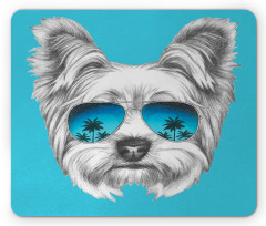 Cool Sunglasses Artwork Mouse Pad