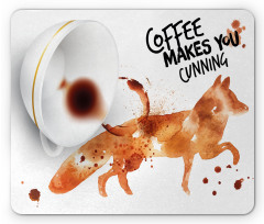 Cunning Animal Drink Mouse Pad