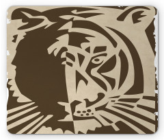 Big Jungle Predator Mouse Pad