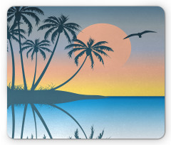 Tropical Island Exotic Mouse Pad