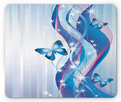 Magic Butterfly Mouse Pad