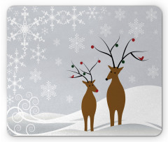 Reindeers Noel Mouse Pad