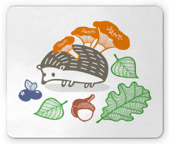 Colorful Animal Food Mouse Pad