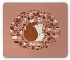 Autumn Elements Pine Mouse Pad