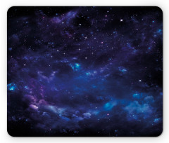 Space Illustration Galaxy Mouse Pad