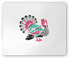 Thanksgiving Animal Mouse Pad