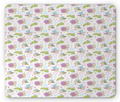 Insects Snail Caterpillar Mouse Pad