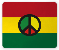 Reggae Culture Peace Mouse Pad