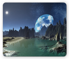 Earth from Alien Shores Mouse Pad