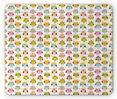 Floral Colorful Mouse Pad