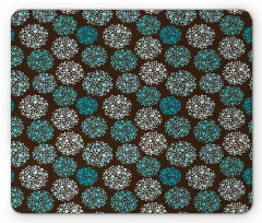 Dots and Circles Mouse Pad