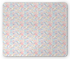 Pastel Different Rocks Mouse Pad