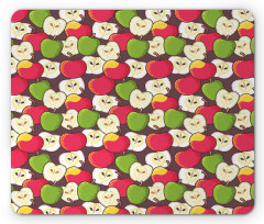 Halved Fresh Food Pattern Mouse Pad