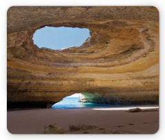 Sea Cave Benagil Portugal Mouse Pad