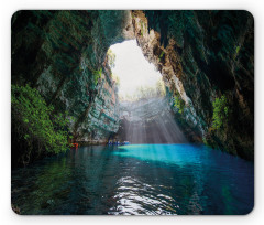 Melissani Lake Kefalonia Mouse Pad