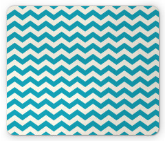 Abstract Chevron Lines Mouse Pad