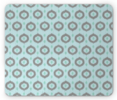 Ikat Style Pattern Mouse Pad