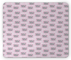 Mouse Hearts Mouse Pad