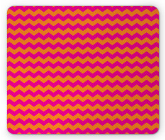 Zigzag Chevron Line Mouse Pad