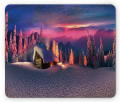 Wild Alpine Scene Mouse Pad