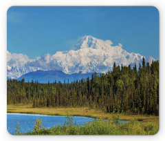 Snow Covered Mountain Mouse Pad