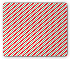 Bicolor Stripes Mouse Pad