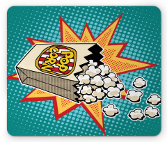 Retro Popcorn Mouse Pad