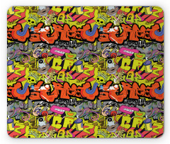 Hip Hop Culture Design Mouse Pad